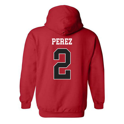 Lamar - NCAA Baseball : Andres Perez - Classic Shersey Hooded Sweatshirt