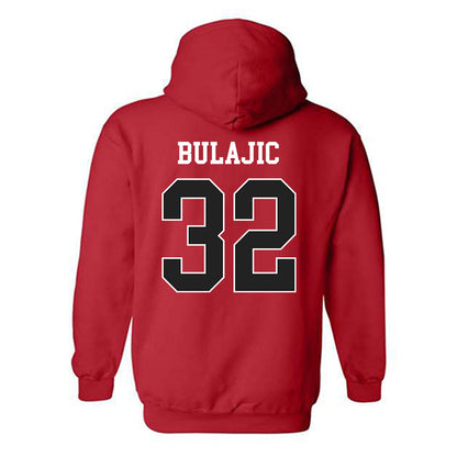 Lamar - NCAA Men's Basketball : Janko Bulajic - Classic Shersey Hooded Sweatshirt-1