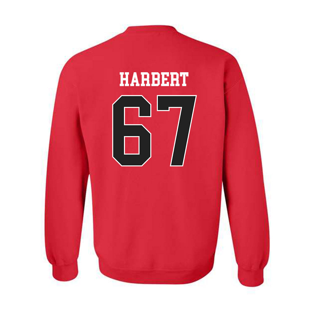 Lamar - NCAA Football : Marcus Harbert - Classic Shersey Crewneck Sweatshirt-1