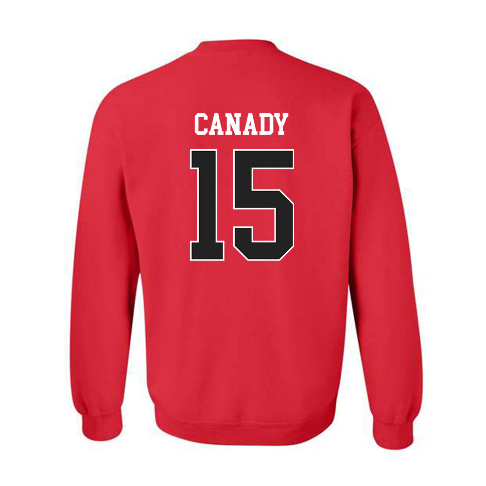 Lamar - NCAA Football : Koda Canady - Classic Shersey Crewneck Sweatshirt-1