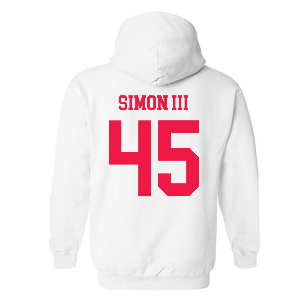 Lamar - NCAA Football : Albert Simon III - Classic Shersey Hooded Sweatshirt-1