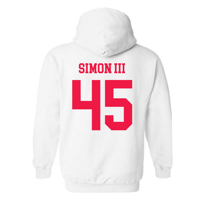 Lamar - NCAA Football : Albert Simon III - Classic Shersey Hooded Sweatshirt-1