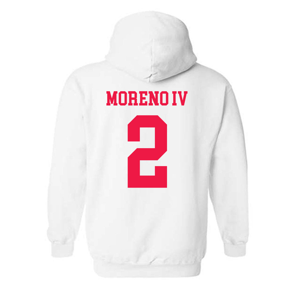 Lamar - NCAA Baseball : Heladio Moreno IV - Classic Shersey Hooded Sweatshirt-1