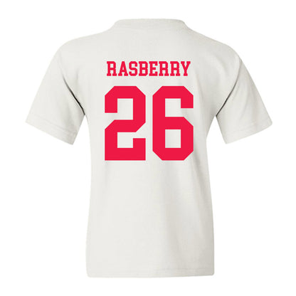 Lamar - NCAA Football : Omarion Rasberry - Classic Shersey Youth T-Shirt-1