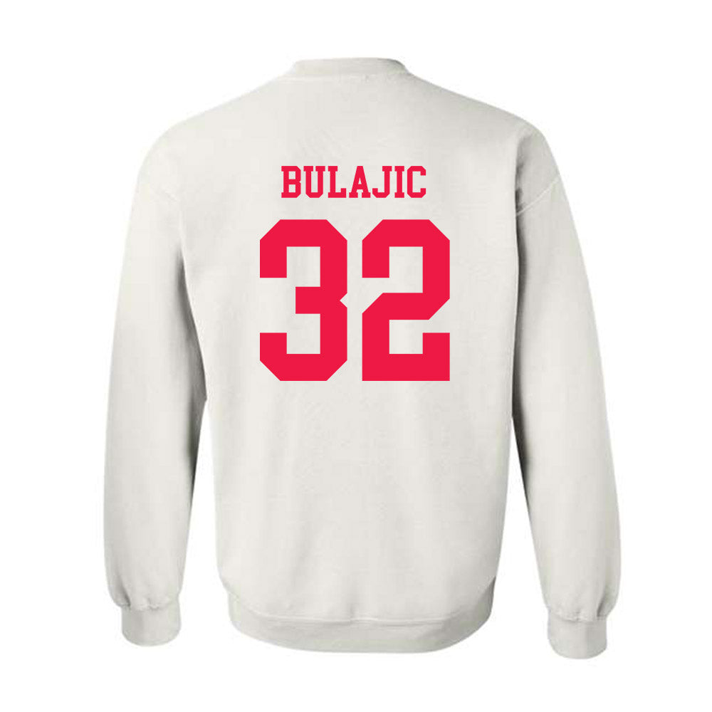 Lamar - NCAA Men's Basketball : Janko Bulajic - Classic Shersey Crewneck Sweatshirt-1