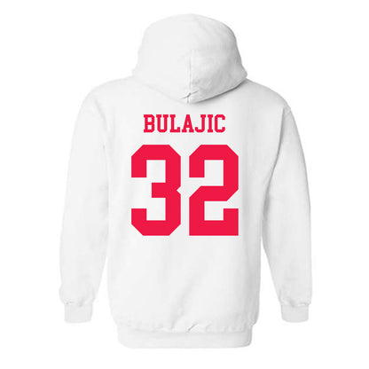 Lamar - NCAA Men's Basketball : Janko Bulajic - Classic Shersey Hooded Sweatshirt-1