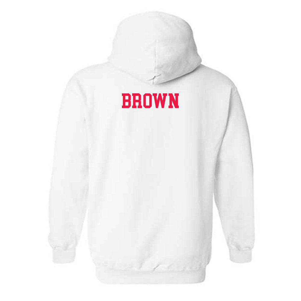 Lamar - NCAA Women's Track & Field : Ahmasia Brown - Classic Shersey Hooded Sweatshirt-1