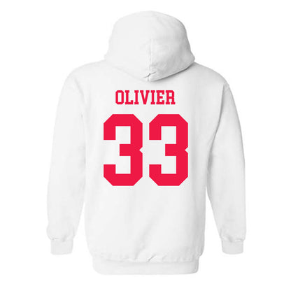 Lamar - NCAA Baseball : Christopher Olivier - Classic Shersey Hooded Sweatshirt-1