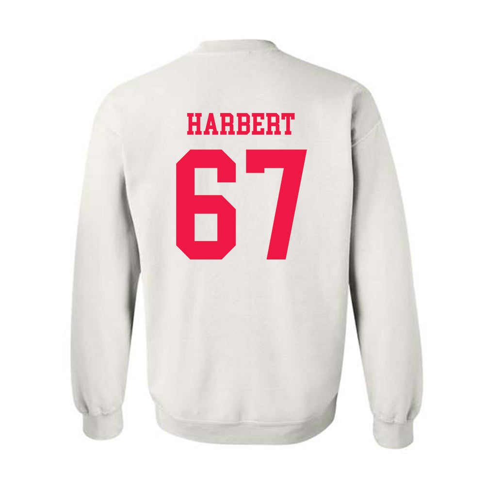 Lamar - NCAA Football : Marcus Harbert - Classic Shersey Crewneck Sweatshirt-1