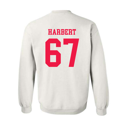 Lamar - NCAA Football : Marcus Harbert - Classic Shersey Crewneck Sweatshirt-1