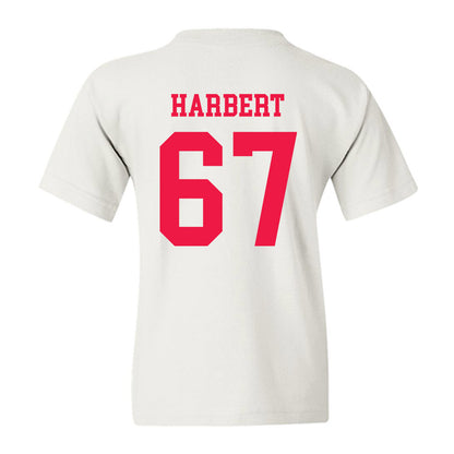 Lamar - NCAA Football : Marcus Harbert - Classic Shersey Youth T-Shirt-1