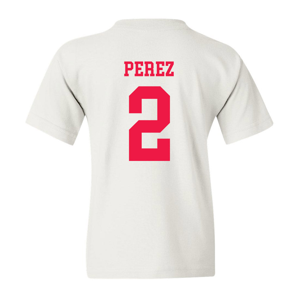 Lamar - NCAA Baseball : Andres Perez - Classic Shersey Youth T-Shirt