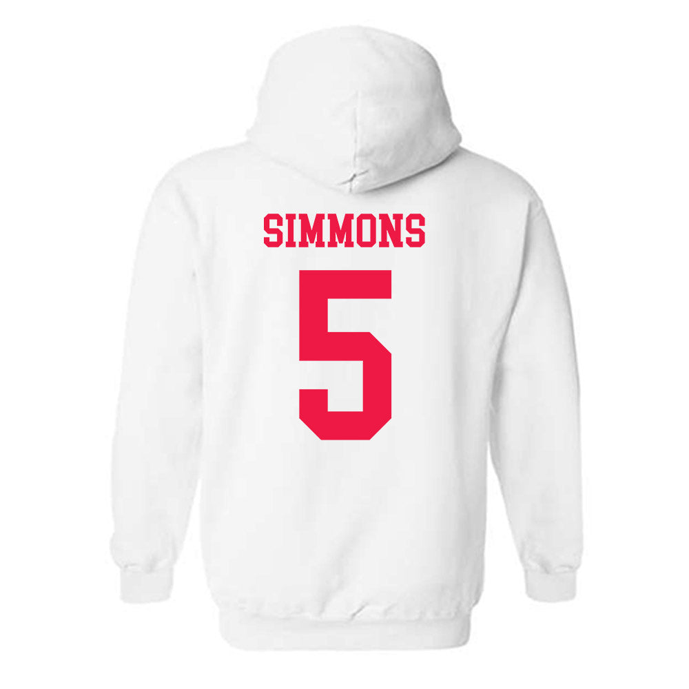 Lamar - NCAA Football : Brit Simmons - Classic Shersey Hooded Sweatshirt-1