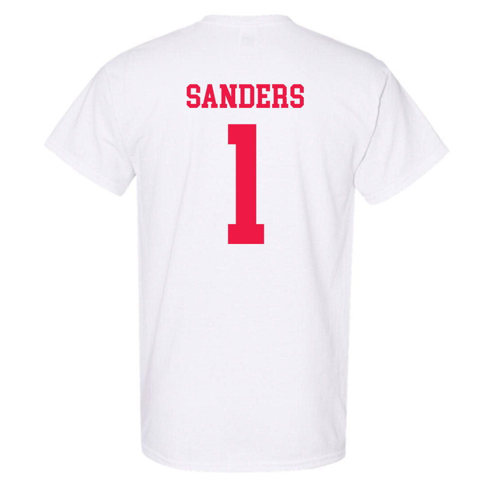 Lamar - NCAA Men's Basketball : Quinton Sanders - Classic Shersey T-Shirt-1