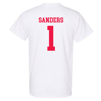 Lamar - NCAA Men's Basketball : Quinton Sanders - Classic Shersey T-Shirt-1