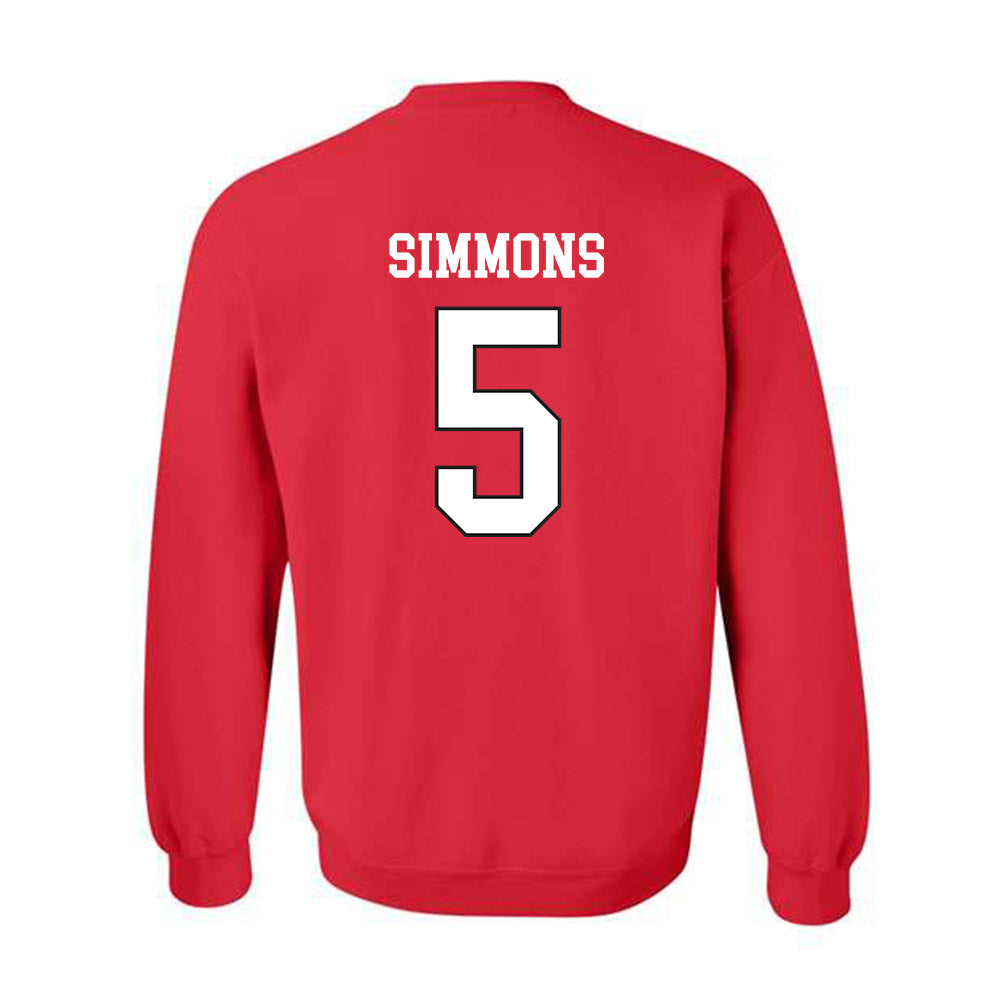 Lamar - NCAA Football : Brit Simmons - Classic Shersey Crewneck Sweatshirt-1