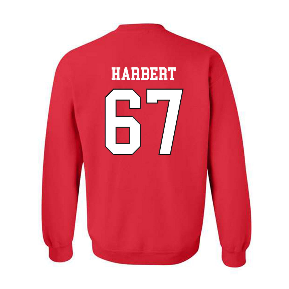 Lamar - NCAA Football : Marcus Harbert - Classic Shersey Crewneck Sweatshirt-1