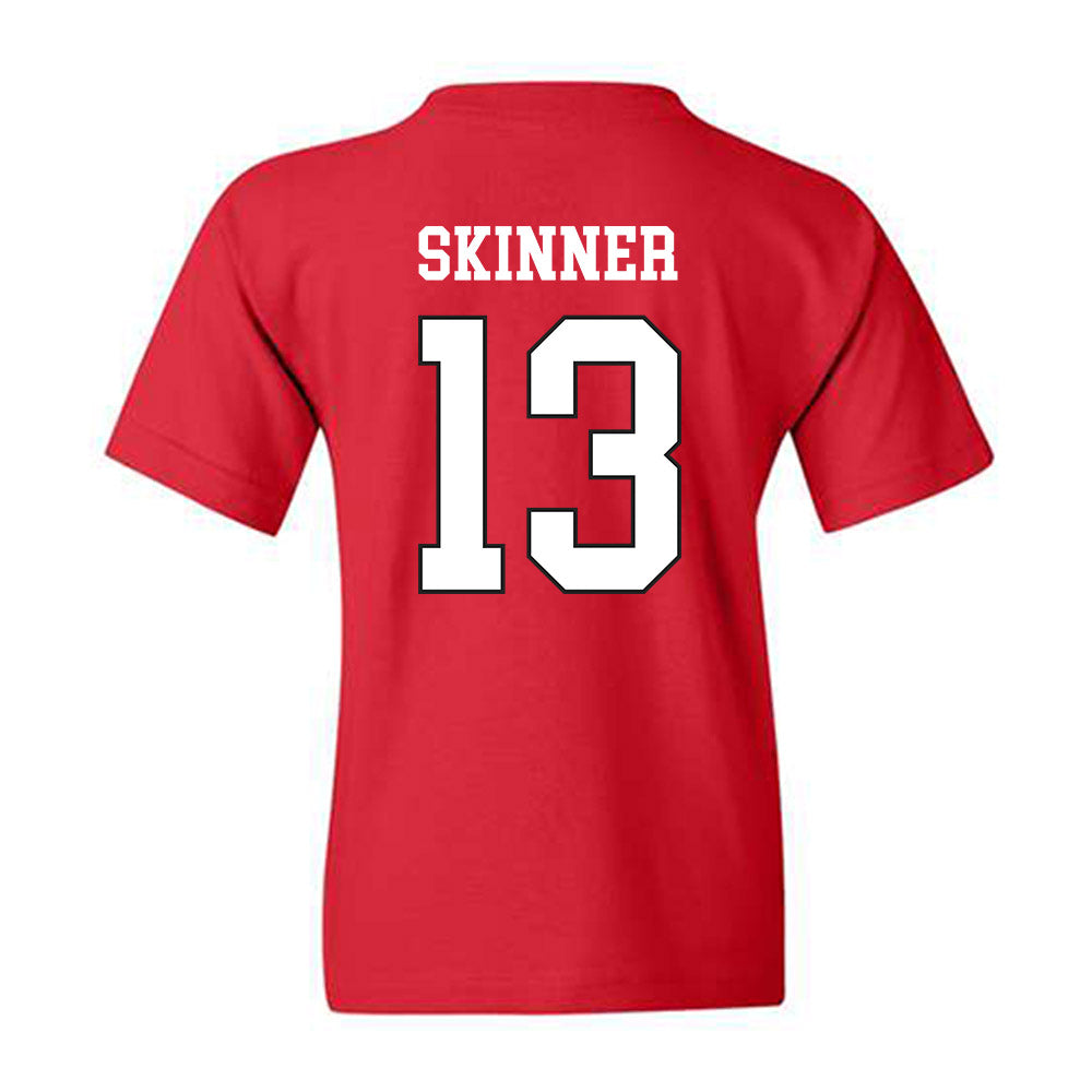 Lamar - NCAA Baseball : Zak Skinner - Classic Shersey Youth T-Shirt-1