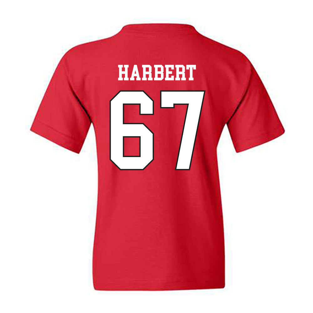 Lamar - NCAA Football : Marcus Harbert - Classic Shersey Youth T-Shirt-1