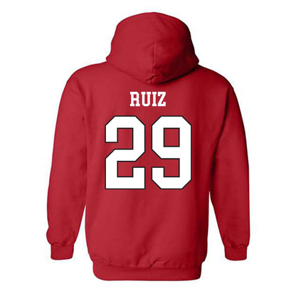 Lamar - NCAA Women's Soccer : Mathelyn Ruiz - Classic Shersey Hooded Sweatshirt-1