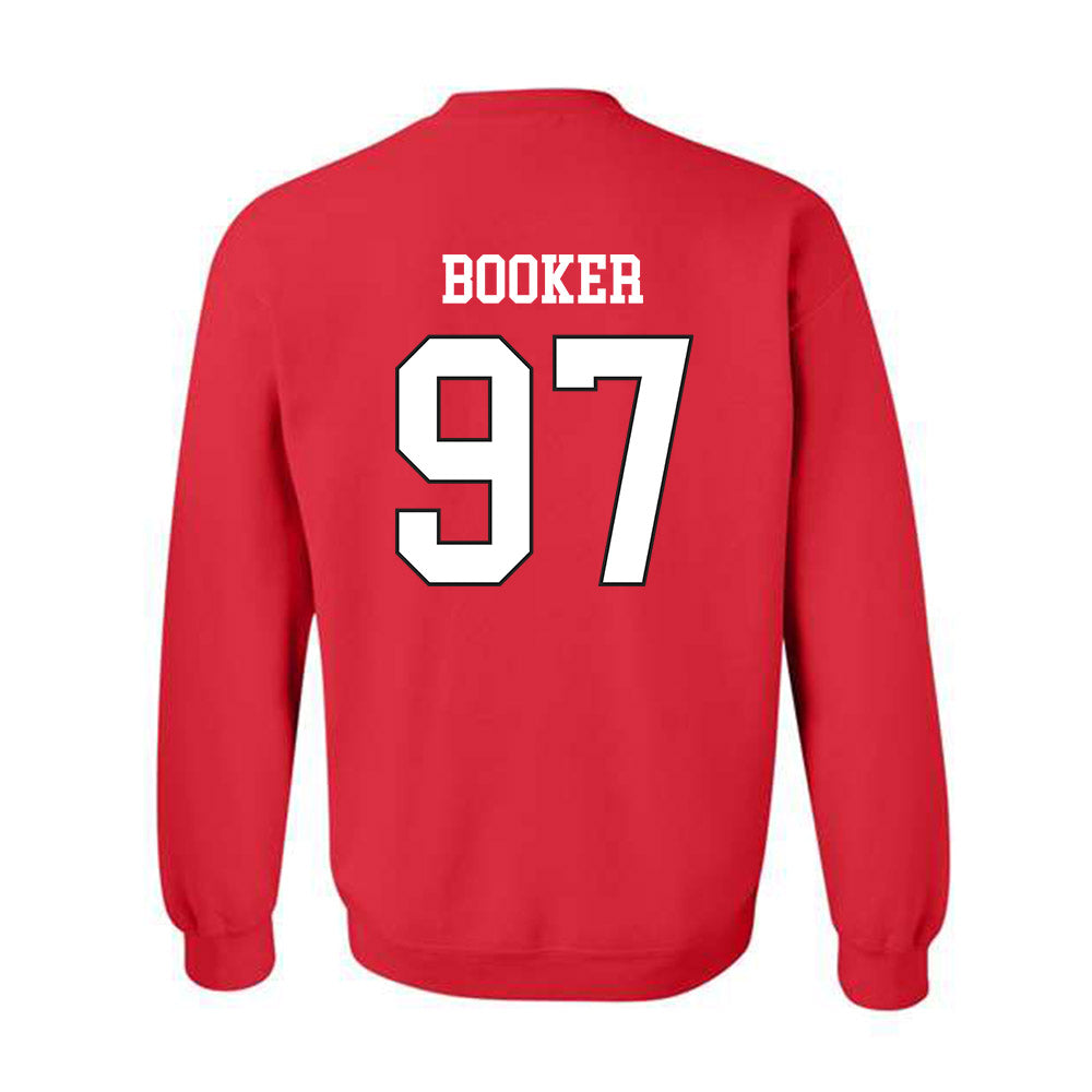 Lamar - NCAA Football : Christian Booker - Classic Shersey Crewneck Sweatshirt-1