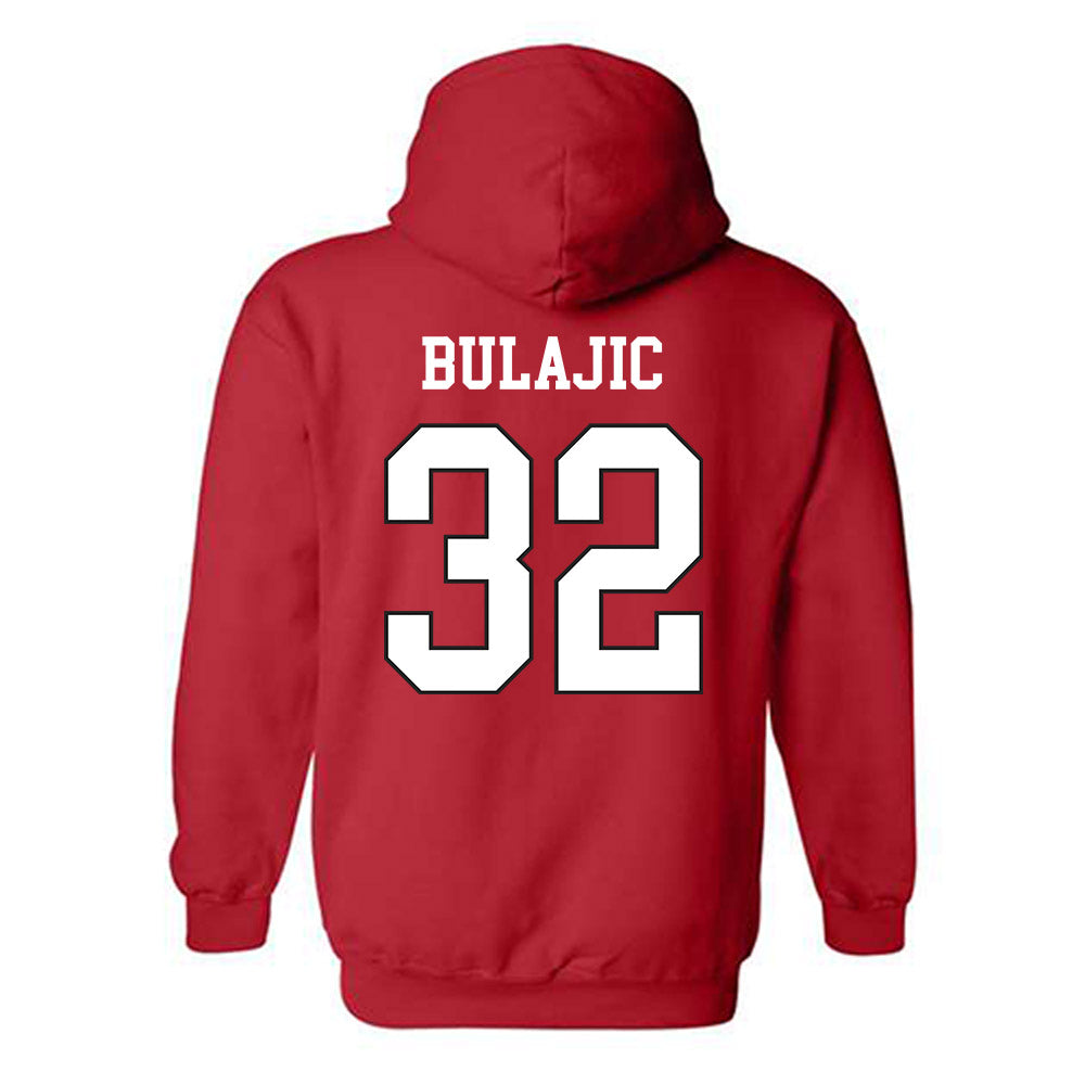 Lamar - NCAA Men's Basketball : Janko Bulajic - Classic Shersey Hooded Sweatshirt-1