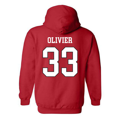 Lamar - NCAA Baseball : Christopher Olivier - Classic Shersey Hooded Sweatshirt-1