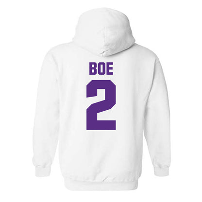 Northwestern - NCAA Football : Ryan Boe - Sports Shersey Hooded Sweatshirt