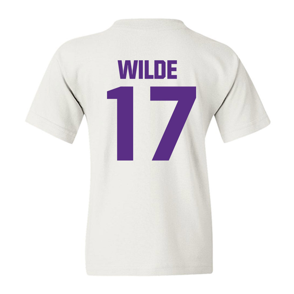 Northwestern - NCAA Football : Griffin Wilde - Sports Shersey Youth T-Shirt-1