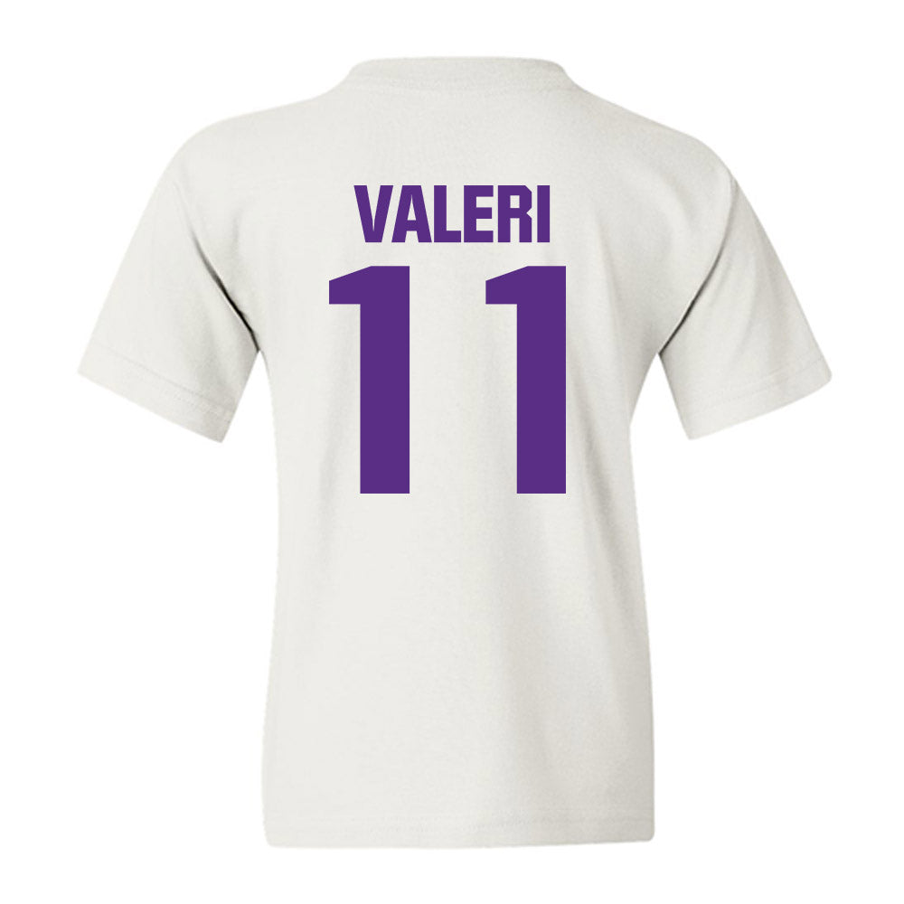 Northwestern - NCAA Football : Seth Valeri - Sports Shersey Youth T-Shirt-1