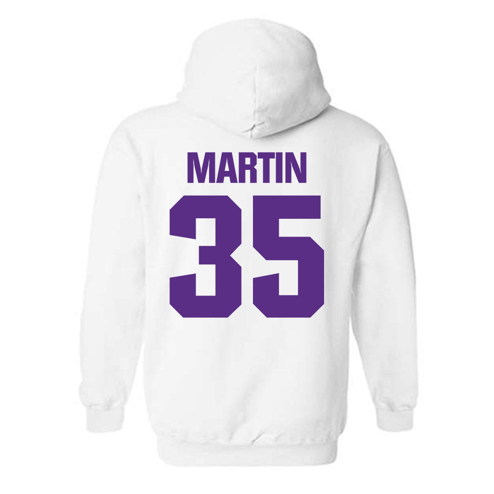 Northwestern - NCAA Football : Sean Martin - Sports Shersey Hooded Sweatshirt-1