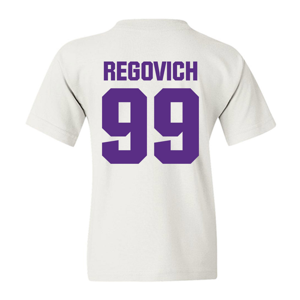 Northwestern - NCAA Football : Troy Regovich - Sports Shersey Youth T-Shirt-1