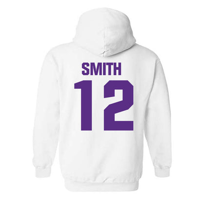 Northwestern - NCAA Football : Evan Smith - Sports Shersey Hooded Sweatshirt