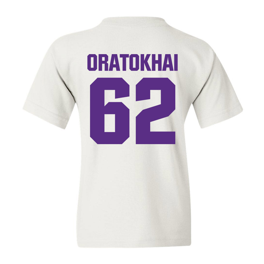 Northwestern - NCAA Football : Adrian-Izic Oratokhai - Sports Shersey Youth T-Shirt