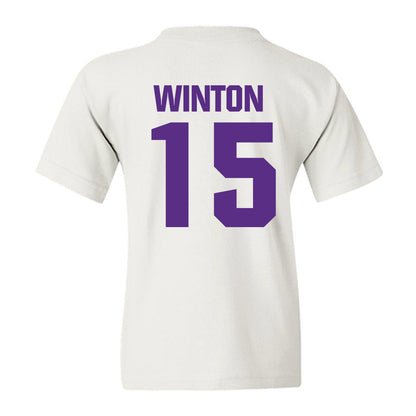 Northwestern - NCAA Football : Sean Winton - Sports Shersey Youth T-Shirt-1