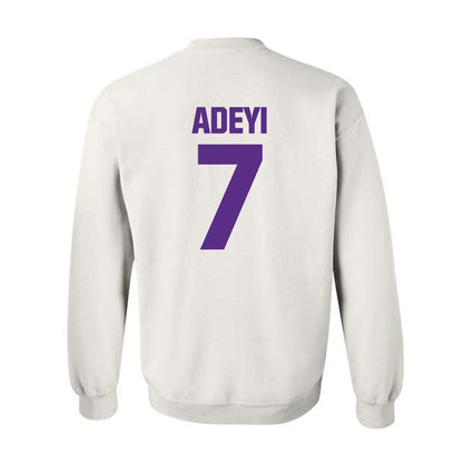 Northwestern - NCAA Football : Ore Adeyi - Sports Shersey Crewneck Sweatshirt
