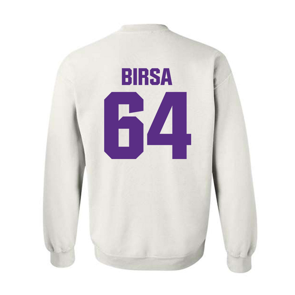 Northwestern - NCAA Football : Anthony Birsa - Sports Shersey Crewneck Sweatshirt