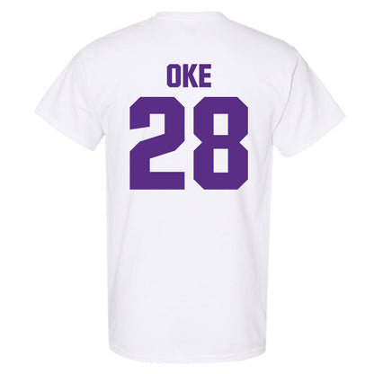 Northwestern - NCAA Football : Timi Oke - Sports Shersey T-Shirt-1
