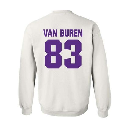 Northwestern - NCAA Football : Blake Van Buren - Sports Shersey Crewneck Sweatshirt