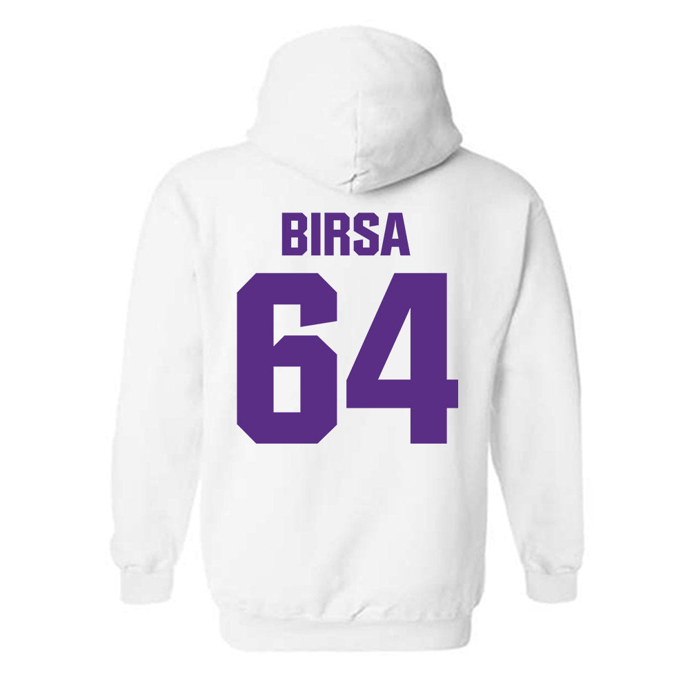 Northwestern - NCAA Football : Anthony Birsa - Sports Shersey Hooded Sweatshirt