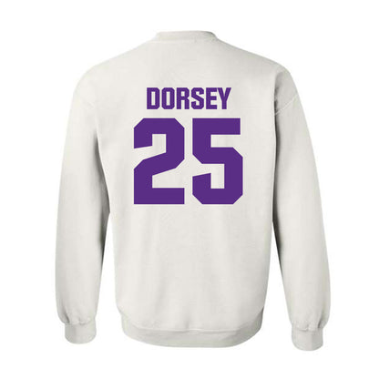 Northwestern - NCAA Football : Marquet Dorsey - Sports Shersey Crewneck Sweatshirt-1