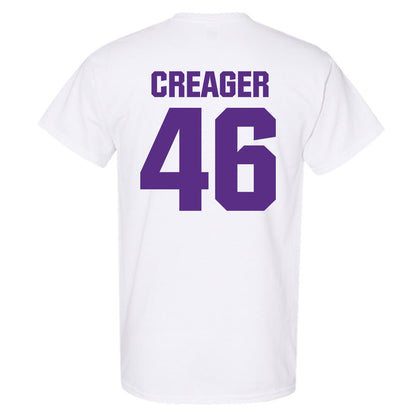 Northwestern - NCAA Football : Lincoln Creager - Sports Shersey T-Shirt-1