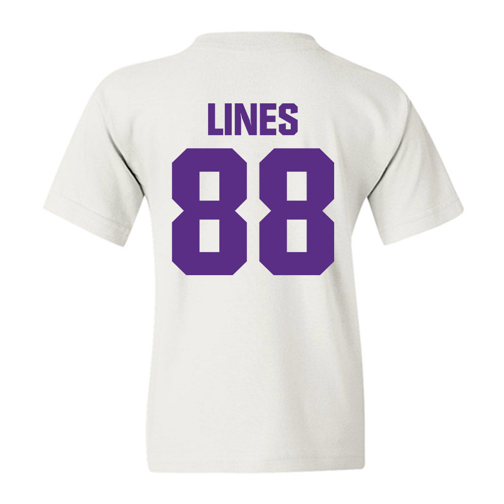 Northwestern - NCAA Football : Alex Lines - Sports Shersey Youth T-Shirt-1