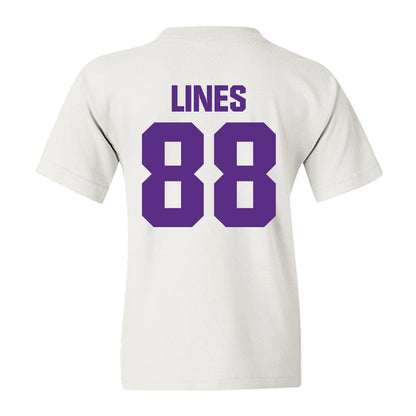 Northwestern - NCAA Football : Alex Lines - Sports Shersey Youth T-Shirt-1
