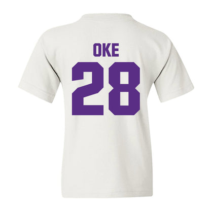 Northwestern - NCAA Football : Timi Oke - Sports Shersey Youth T-Shirt-1