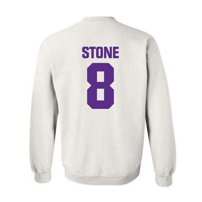 Northwestern - NCAA Football : Preston Stone - Sports Shersey Crewneck Sweatshirt-1