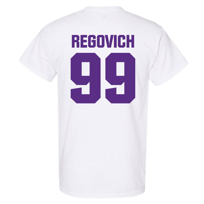 Northwestern - NCAA Football : Troy Regovich - Sports Shersey T-Shirt-1