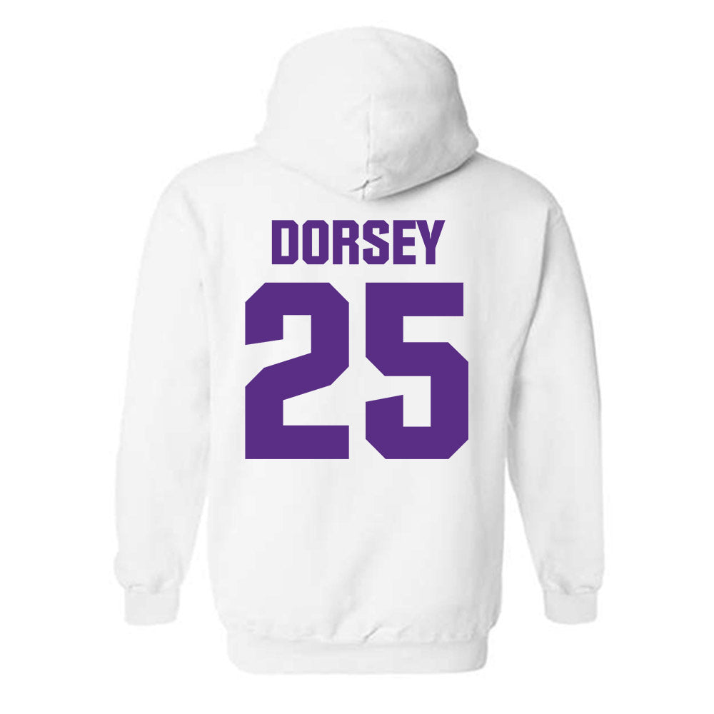 Northwestern - NCAA Football : Marquet Dorsey - Sports Shersey Hooded Sweatshirt-1