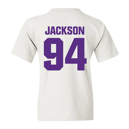 Northwestern - NCAA Football : Miguel Jackson - Sports Shersey Youth T-Shirt-1