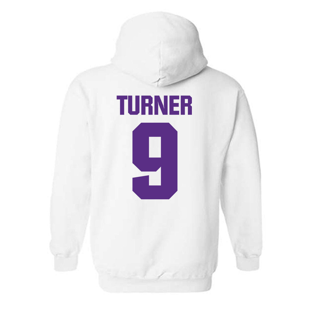 Northwestern - NCAA Football : Braden Turner - Sports Shersey Hooded Sweatshirt